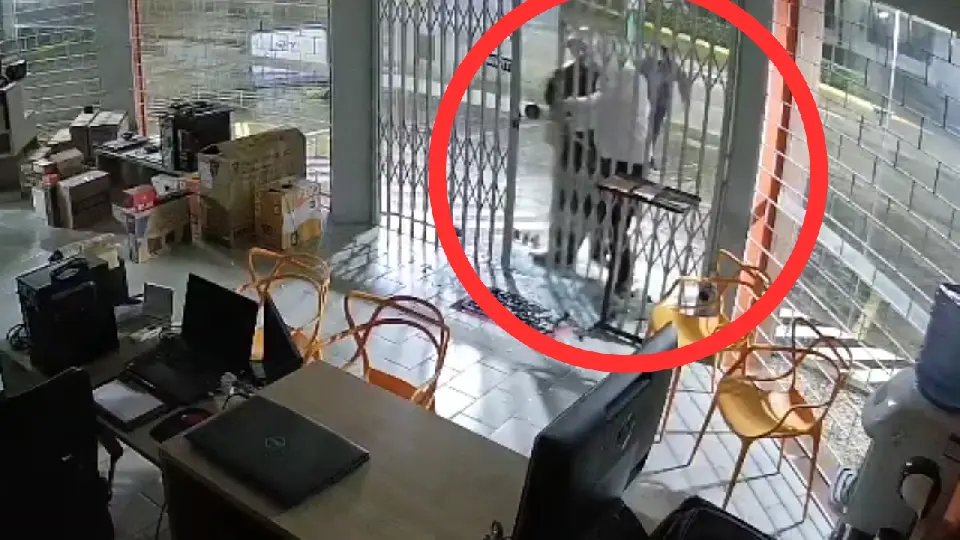 (VÍDEO) Em menos de 3 minutos, criminosos levam R$ 40 mil em produtos no São Luiz 