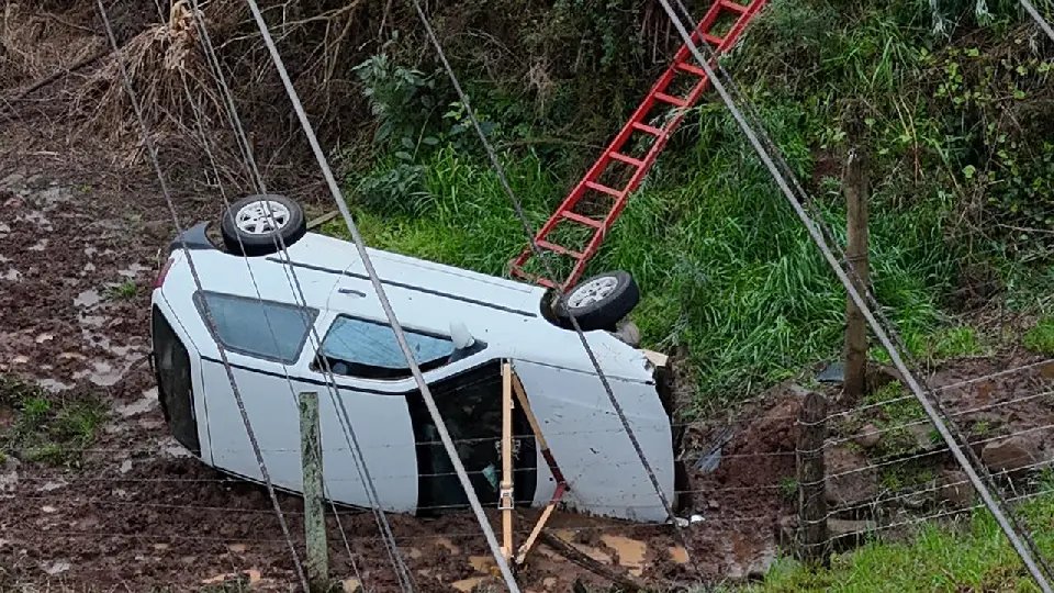 Motorista perde o controle e morre em acidente na SC-355
