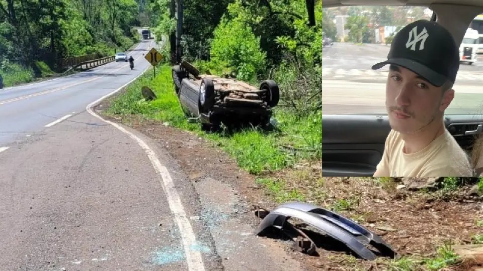 Carro sai da pista, volta para rodovia e causa tragédia