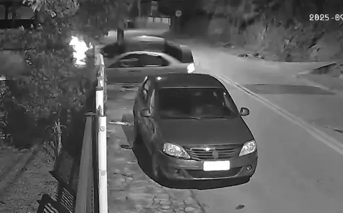 (VÍDEO) Câmera flagra acidente impressionante em Brusque