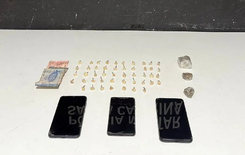 Operação prende trio e apreende drogas em endereço associado a “Cagão”