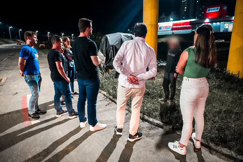 Prefeitura realiza nova abordagem social a pessoas em situação de rua