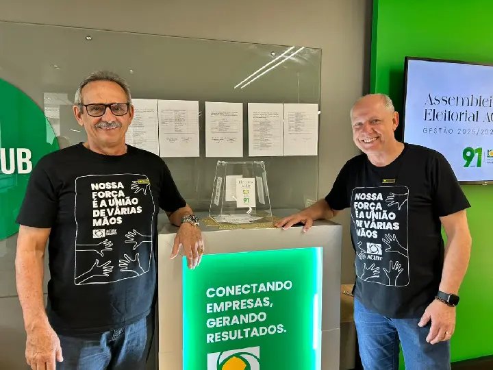 Marlon Sassi é reeleito presidente da ACIBr para gestão 2025-2027