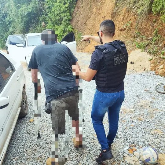 Polícia prende três foragidos condenados por estupro em SC