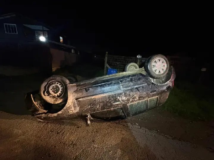 Polícia Militar prende homem por embriaguez ao volante e falta de habilitação após acidente