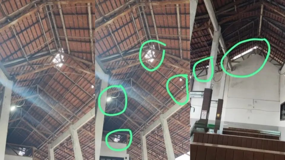 (VÍDEO) Chuva expõe problemas na cobertura do Terminal Urbano