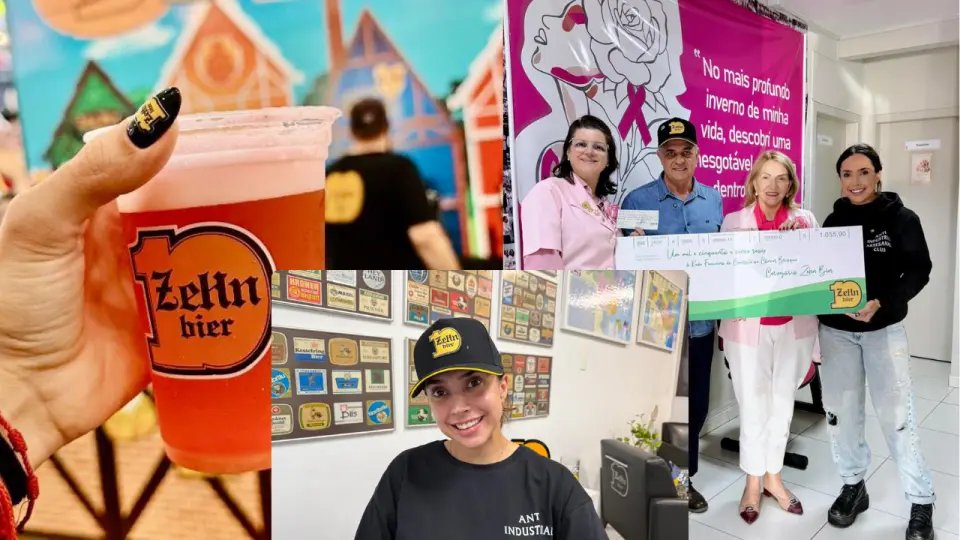 (VÍDEO) Zehn Bier transforma solidariedade em sucesso durante a 38ª Fenarreco com o Chope Rosa
