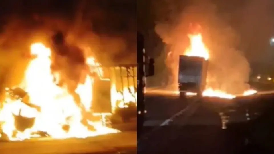 Acidente deixa motorista do caminhão com placas de Brusque gravemente ferido na BR-101