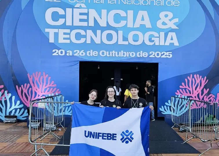 Pesquisa da UNIFEBE é destaque em evento de ciência em Brasília
