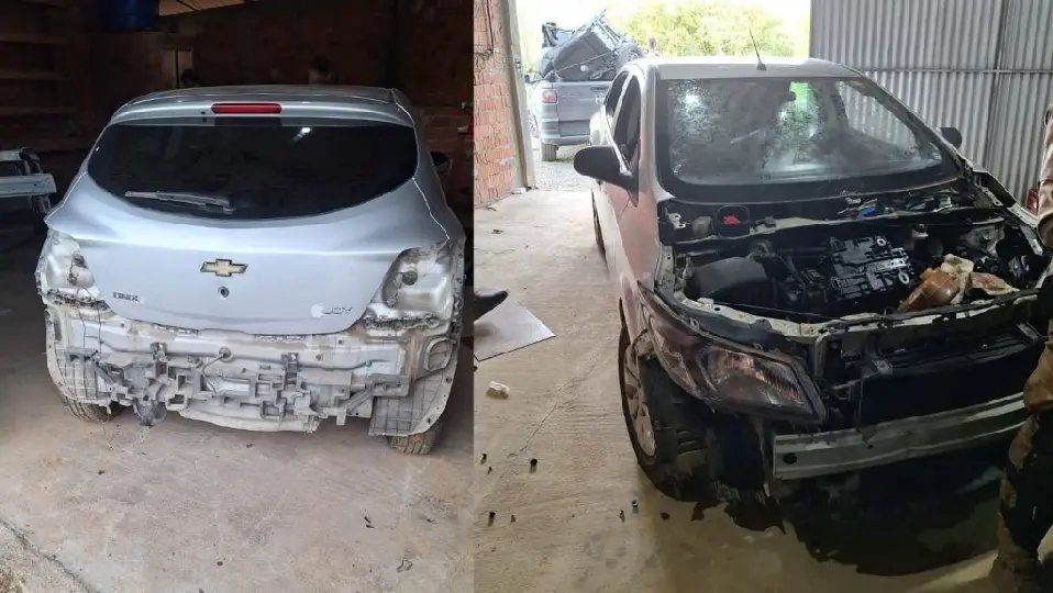 Suspeitos compravam carros furtados por até R$ 5 mil para desmanche 