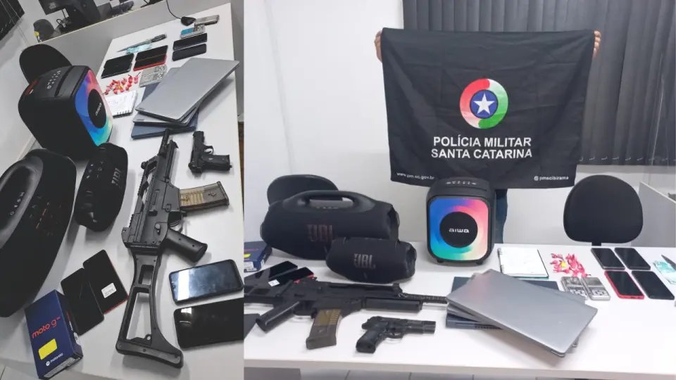 Megaoperação policial desarticula quadrilha e recupera eletrônicos furtados