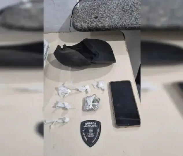 Guarda Municipal prende homem após denúncias de tráfico na região