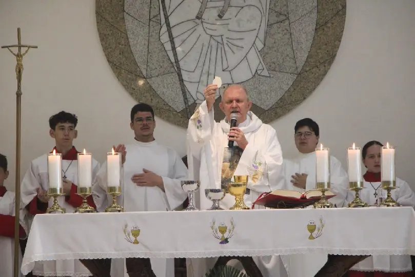 Comunidade se reúne para celebrar padroeiro no bairro São Luiz
