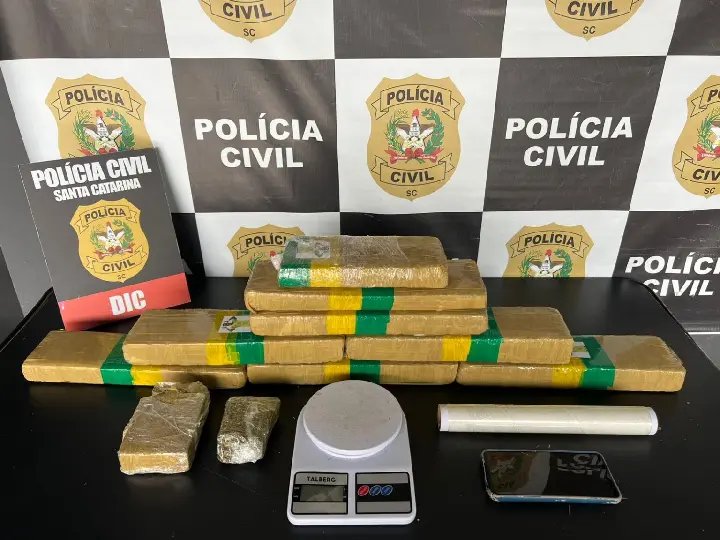 Polícia Civil prende homem por tráfico de drogas