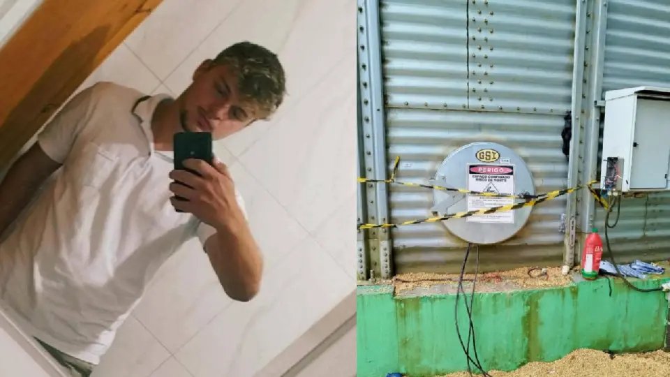 Jovem morre em acidente de trabalho dentro de silo de soja