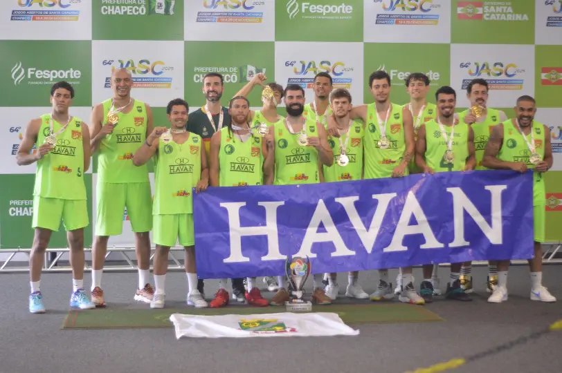 Basquete faz bonito e garante bicampeonato para Brusque