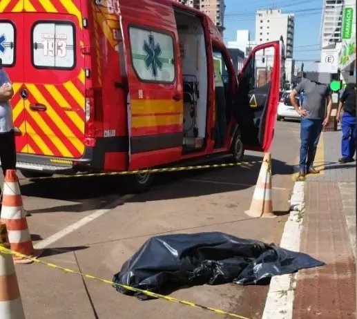 Trabalhador morre ao cair do terceiro andar de prédio