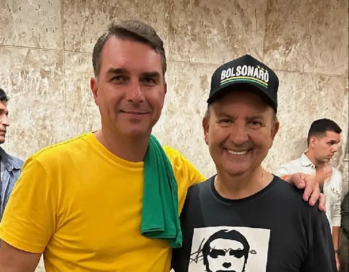Jorginho declara apoio a Flávio Bolsonaro na disputa presidencial de 2026