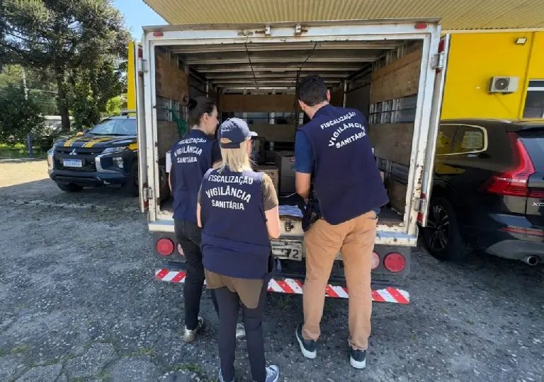 PRF Encontra 1,5 Tonelada de Carne Sendo Transportada Acima da Temperatura Permitida