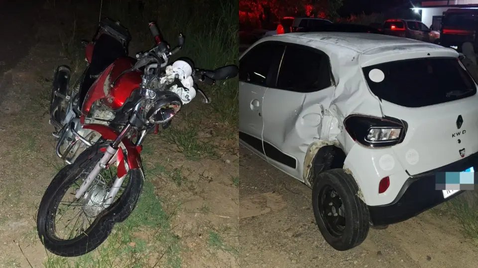 Motociclista perde a vida após colisão com carro na rodovia