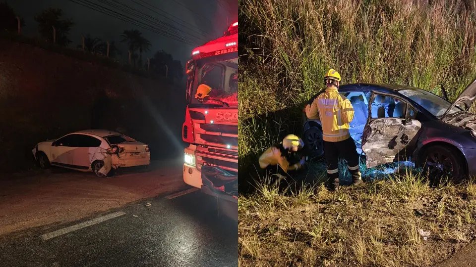 Grave acidente deixa feridos na Rodovia Ivo Silveira