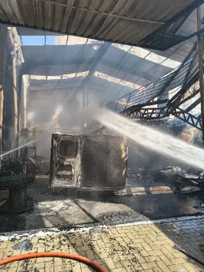 Incêndio de grandes proporções destrói choperia