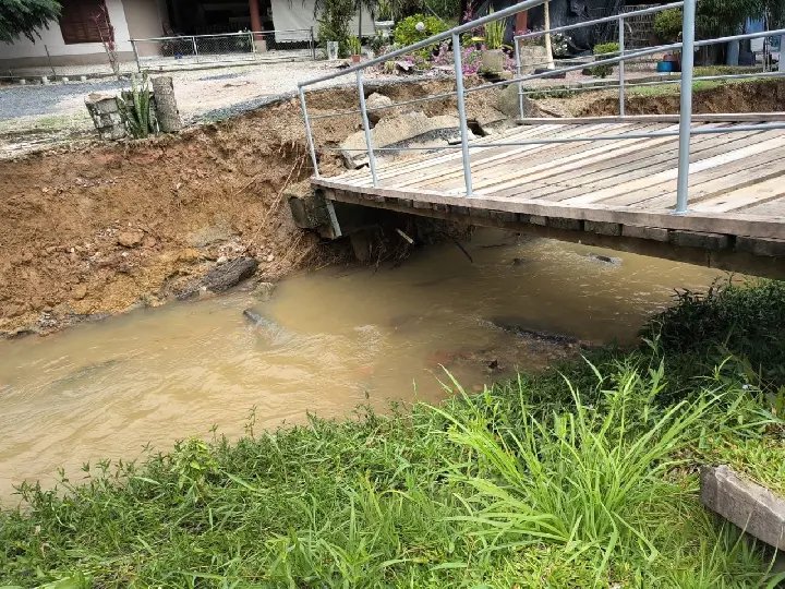 Brusque decreta situação de emergência após estragos causados pelas chuvas