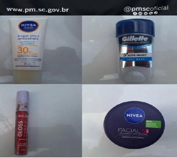 Trio é detido após furto em comércio de Brusque