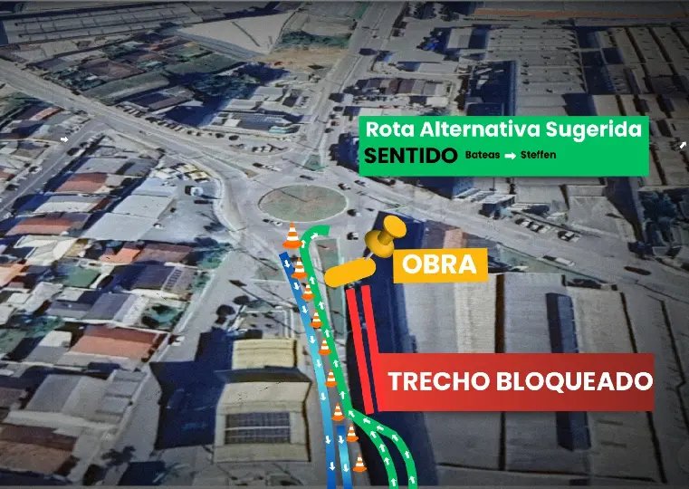 Obra em tubulação irá interditar trecho da Ivo Silveira na próxima semana