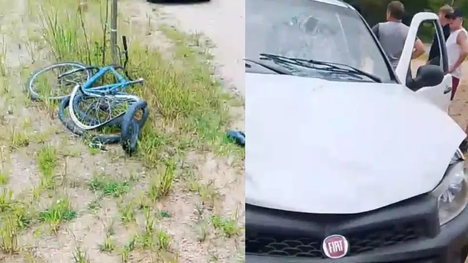 Duas crianças ficam gravemente feridas após acidente em Guabiruba 