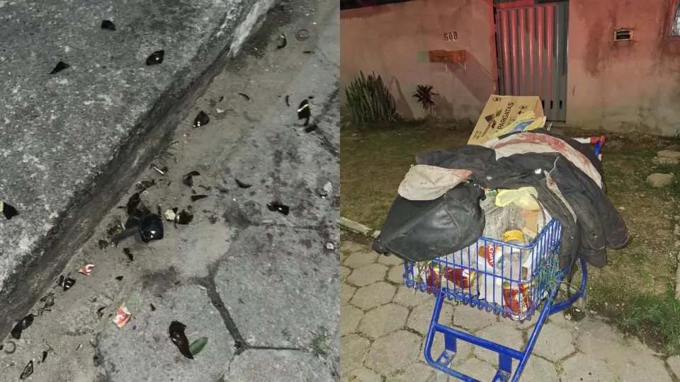 Pedra e socos: saída ao bar acaba em algemas