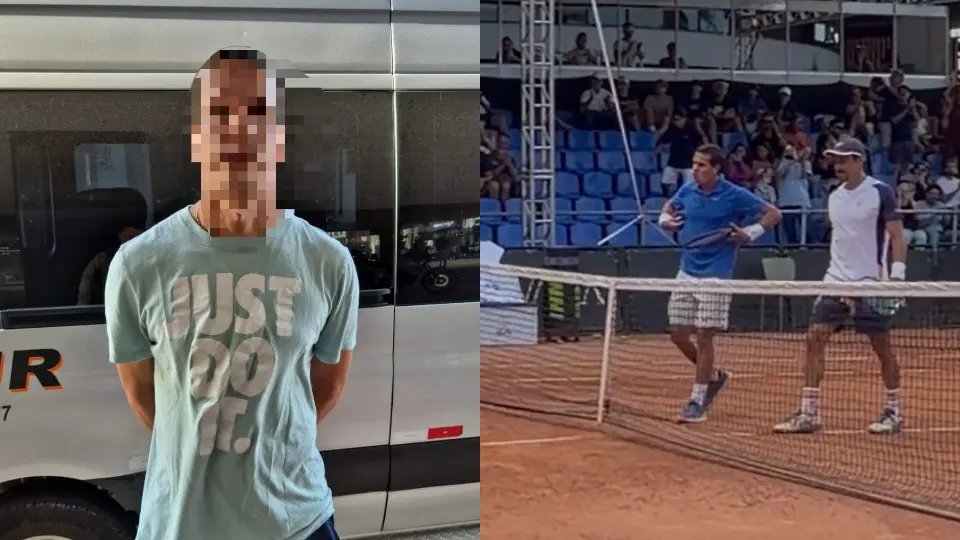 Atletas sul-americanos são presos por injúria racial em torneio de tênis