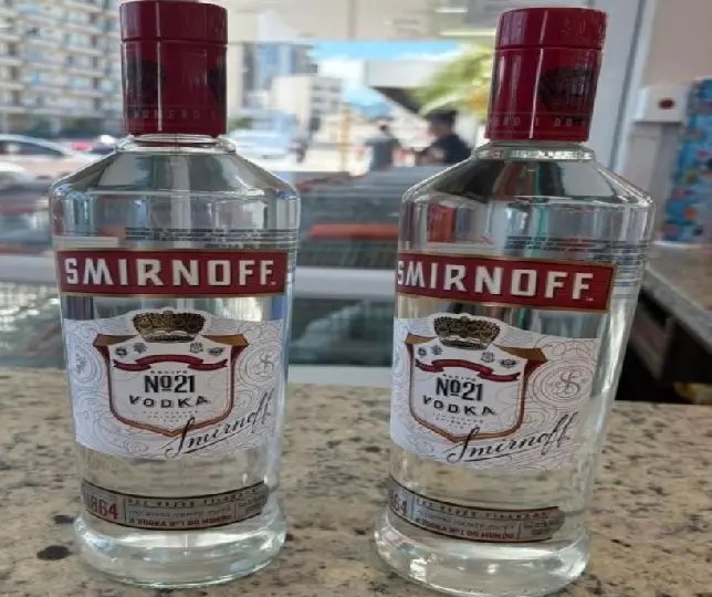 Suspeito é preso por furtar vodka de supermercado no Centro