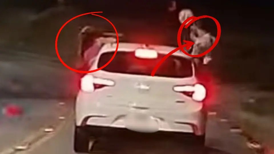 (VÍDEO) Flagrante de imprudência no trânsito é registrado entre Brusque e Guabiruba