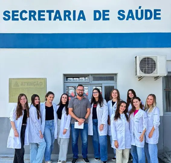 Botuverá recebe acadêmicos de Medicina da Unifebe para estágio na UBS do Centro