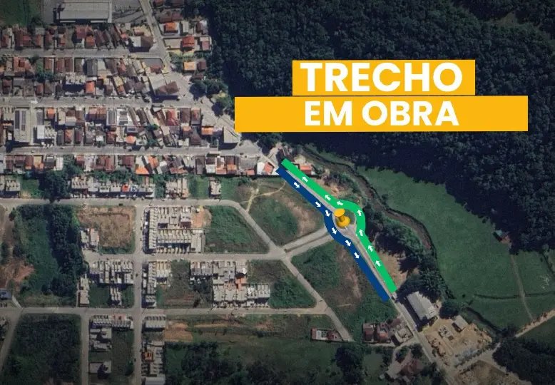 Secretaria de Obras inicia construção de rotatória no Limeira