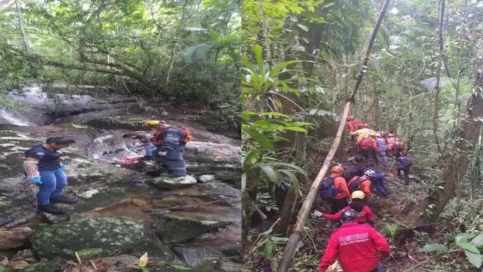 Corpo é localizado em mata de difícil acesso