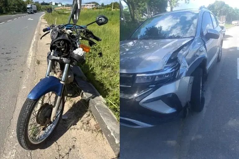 Dois veículos com placas de Brusque se envolvem em acidente grave na SC-486